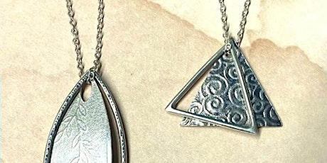 Embossed Pendant or Earring Making Class