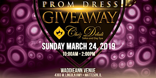 Annual Prom Dress Giveaway 