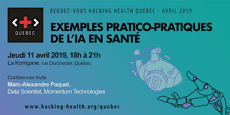 RDV Hacking Health Québec - Exemples pratico-pratiques de l’IA en santé primary image