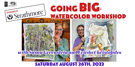Imagem principal do evento Going BIG-Watercolor Workshop