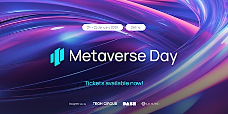 Imagem principal do evento Metaverse Day 2024