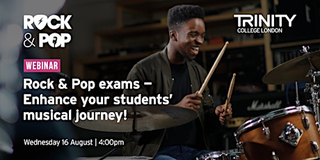 Imagem principal do evento Rock & Pop exams - enhance your students' musical journey!