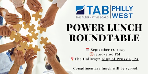 Business Owner Roundtable - Power Lunch primary image