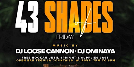 Imagen principal de 43 Shades (Fridays)