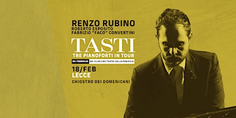 Immagine principale di Renzo Rubino / TASTI – Tre pianoforti in tour 