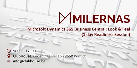 Primaire afbeelding van Microsoft Dynamics 365 Business Central: Look & Feel (Readiness session)