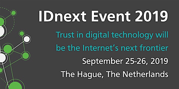 IDnext '19 - The European Digital IDentity (un)-conference, The Netherlands.