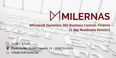 Primaire afbeelding van Microsoft Dynamics 365 Business Central: Finance (Readiness session)