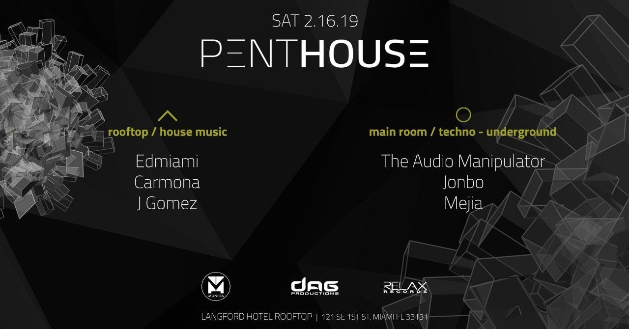 Penthouse Party at The Langford Hotel 