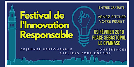 Image principale de Festival de l'Innovation Responsable (FIR)