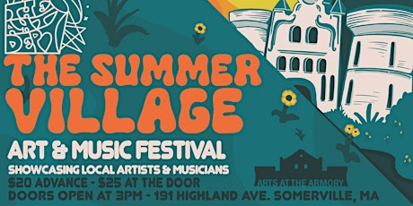 Primaire afbeelding van The Aht Depahtment Presents: The Summer Village Art & Music Festival