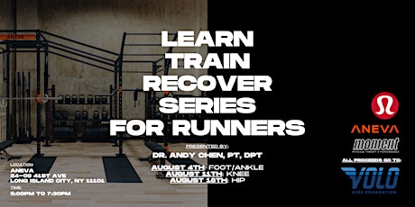 Learn Train Recover Series for Runners primary image