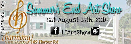 Summer's End ART Show at Harmony Vineyards primary image