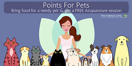 Points for Pets - FREE Community Acupuncture At The Axelrad Clinic - KATY primary image