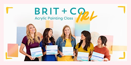 Brit + Co IRL: Acrylic Painting Class primary image