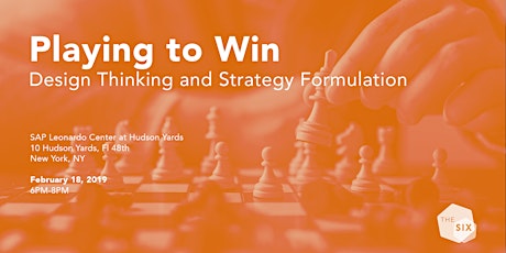 Playing to Win: Design Thinking and Strategy Formulation primary image
