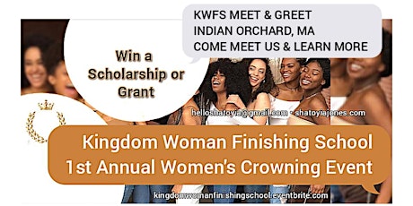 Hauptbild für Kingdom Woman Finishing School Meet & Greet (Indian Orchard, MA)