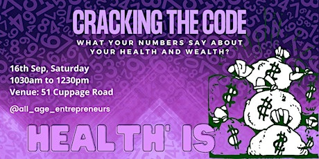 Imagen principal de Cracking the Code:- What Your Numbers Say About Your Health and Your Wealth