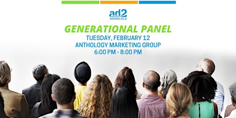 Ad 2 Honolulu: Generational Panel primary image