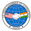 Logo de US-India Chamber of Commerce, Austin Chapter