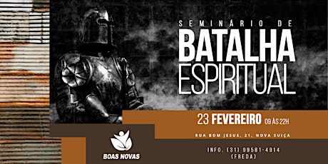 Imagem principal do evento Seminário de Batalha Espiritual 2019