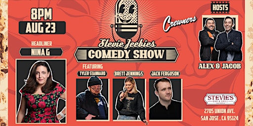 Stevie Jeebies Comedy Showcase !!- August 23rd primary image