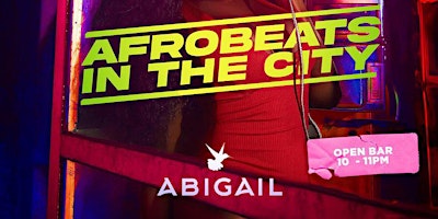 Imagen principal de DC Afro Caribbean Saturdays @ Abigail w/ Open Bar