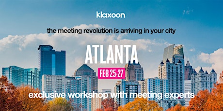 Image principale de How to improve your meeting and teamwork efficiency - Atlanta