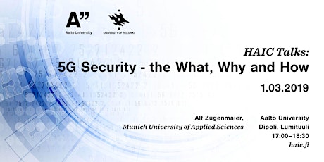 HAIC Talk: 5G Security - the What, Why and How primary image