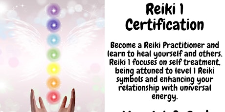 Reiki 1 Certification primary image