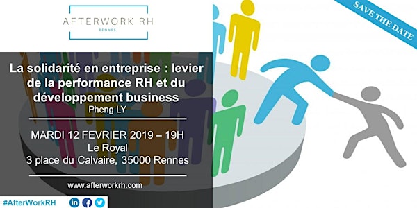 AfterWork RH Rennes - 12 Février | La solidarité en entreprise : levier de la performance RH et du développement business