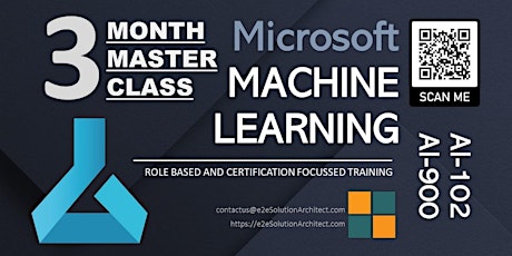 Image principale de Azure Machine Learning Masterclass 3 Months