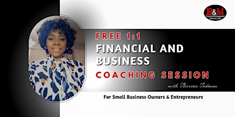 Free Financial and Business Coaching Session primary image