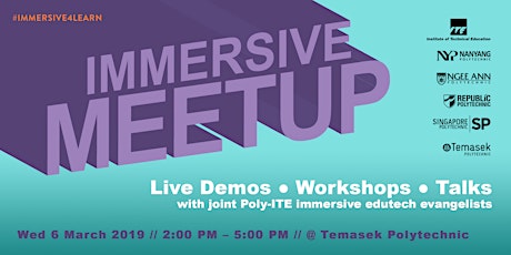 Immersive EduTech Meetup 2/2019: AR/VR in Education primary image