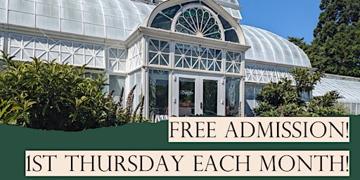 Free Admission at Volunteer Park Conservatory primary image