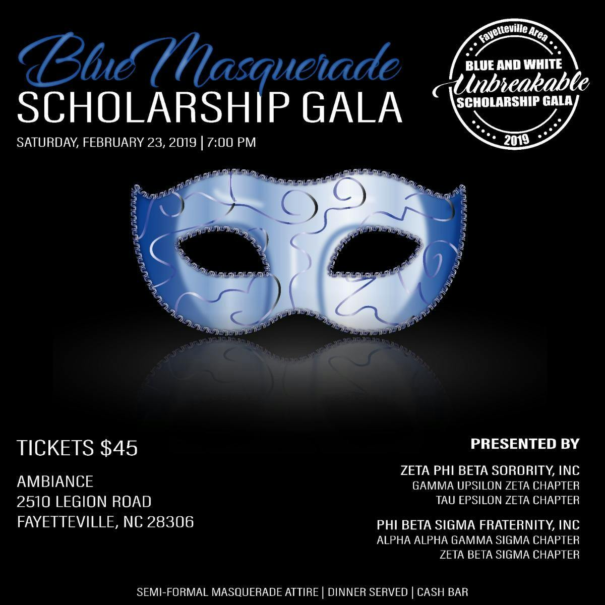 Blue Masquerade Scholarship Gala