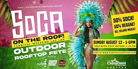 Soca On D ROOF! primary image
