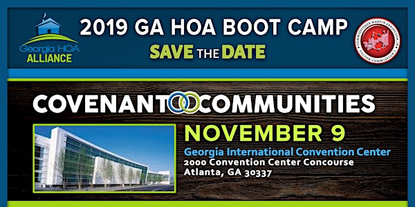 2019 Georgia HOA Boot Camp