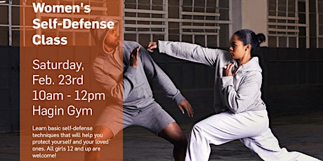 Women's Self-Defense Class - 1pm to 3pm primary image