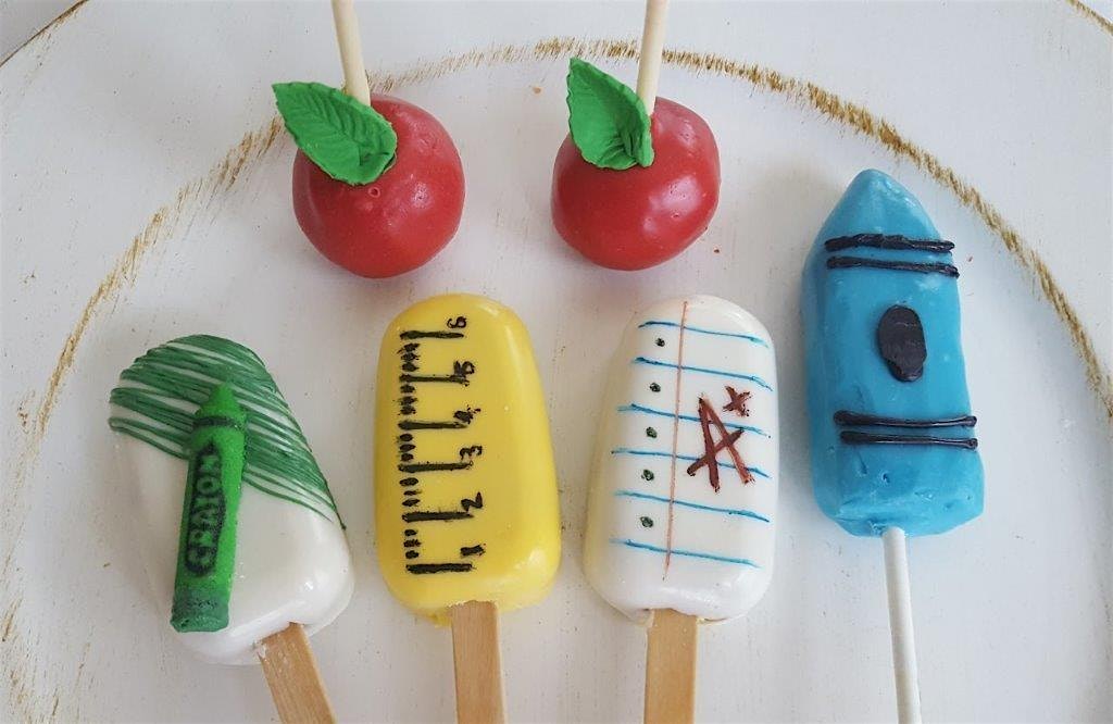 Back To School Cake Pops and Cakesicles Demonstration