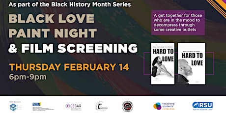 Black Love Paint Night & Film Screening primary image