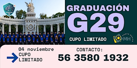 Image principale de FOTO DE GRADUACIÓN G29 PREPA EN LINEA SEP