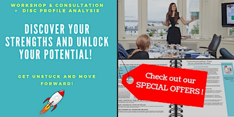 DISCover your strengths and unlock your potential! - 1 Day Workshop - 2019 Edition primary image