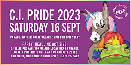 Channel Islands Pride 2023 - Parade and Celebrations! primary image