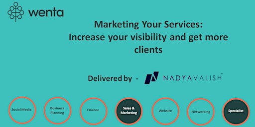 Marketing Your Services: Increase your visibility and get more clients primary image
