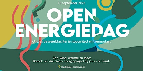 Imagen principal de Open Energie Dag Afterparty! (powered by KEK en Talent voor Transitie)