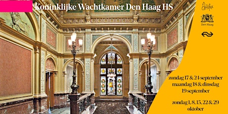 Rondleiding Koninklijke Wachtkamer Den Haag HS Najaar primary image
