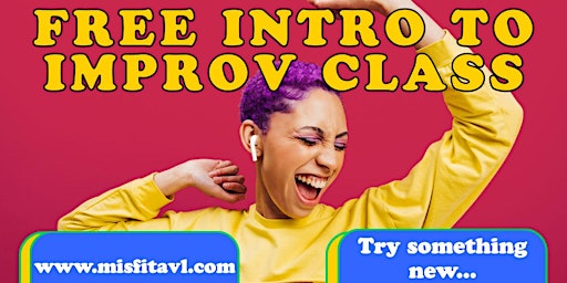 Free Intro to Short Form Improv Class primary image