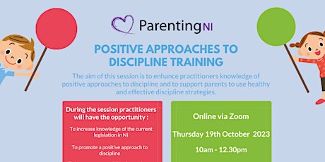 Positive Approaches to Discipline Training for Practitioner's primary image