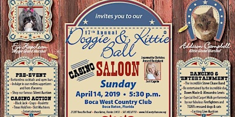 17th Annual Doggie & Kittie Ball primary image